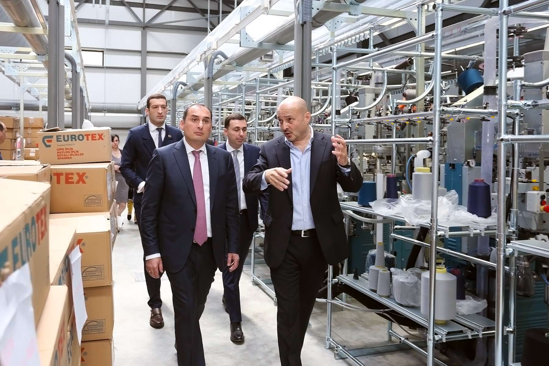 დიმიტრი ქუმსიშვილმა პროგრამა „აწარმოე საქართველოში“ ფარგლებში საწარმო „ტიფლის ტექსტილი“ ოფიციალურად გახსნა