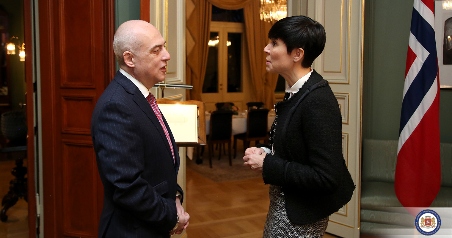 ნორვეგიის საგარეო საქმეთა მინისტრი: საქართველოში ნორვეგიის საელჩოს გახსნა კარგი სიგნალია ნორვეგიული ბიზნესისთვის