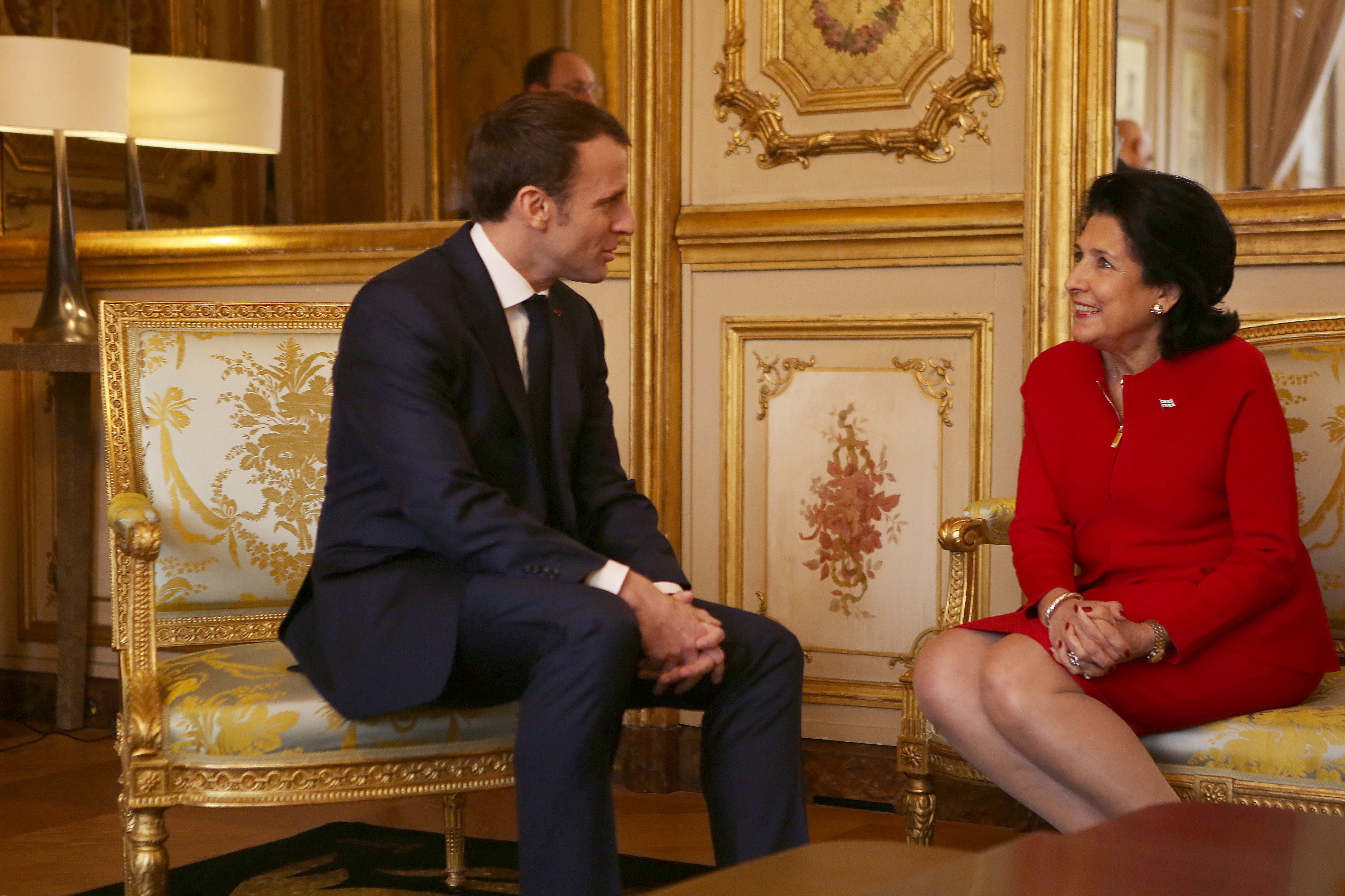 სალომე ზურაბიშვილმა საფრანგეთის პრეზიდენტი საქართველოში მოიწვია