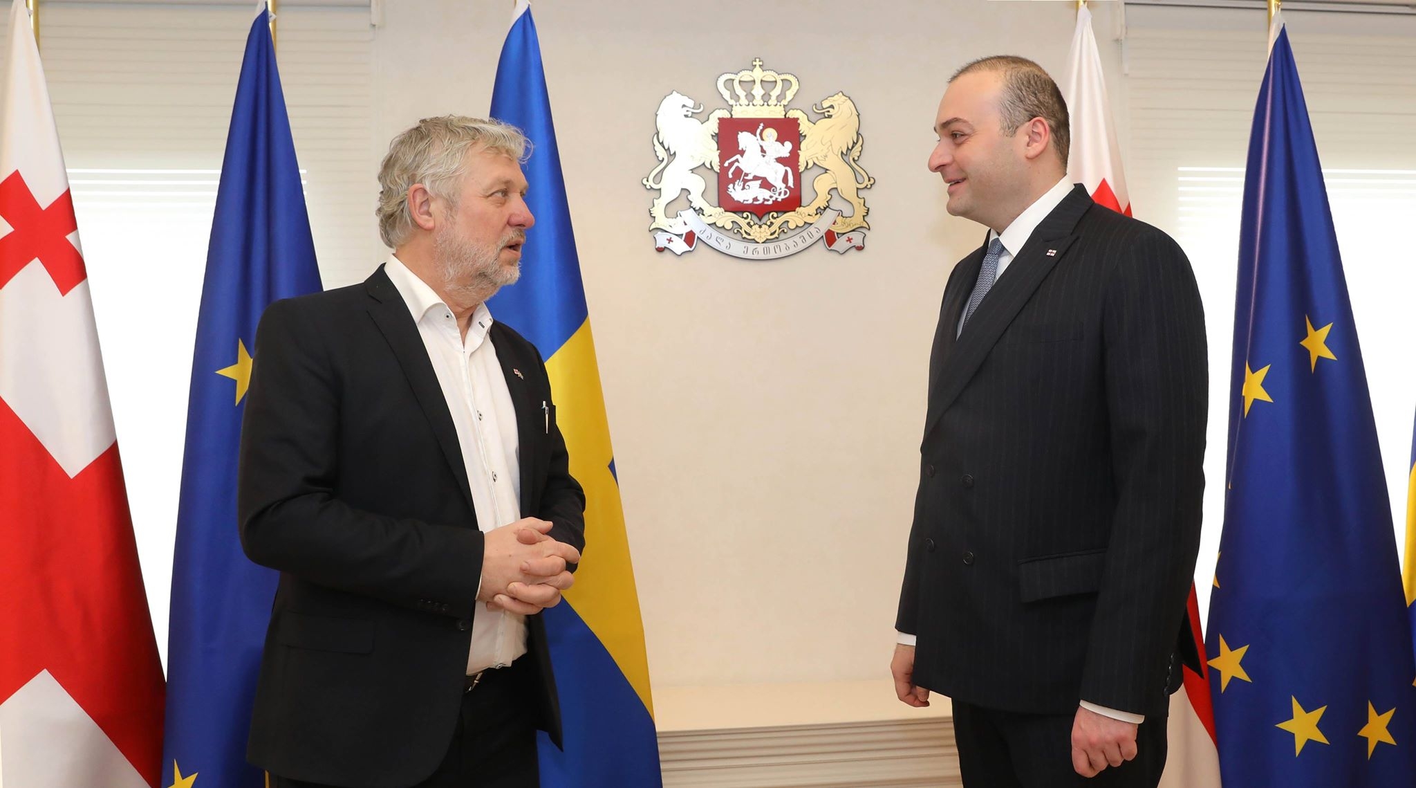 მამუკა ბახტაძე შვედეთის საერთაშორისო განვითარებისა და თანამშრომლობის მინისტრს შეხვდა