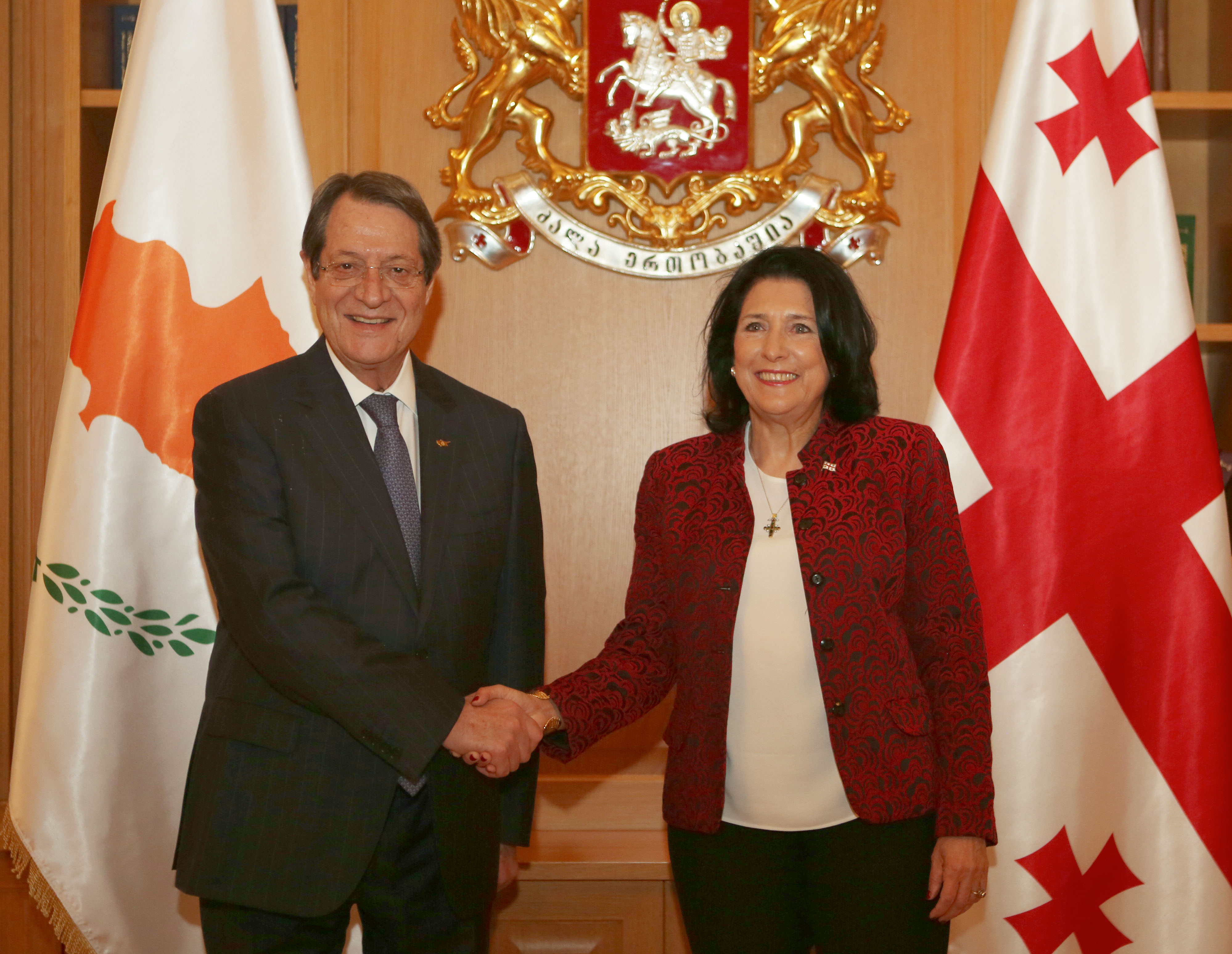 სალომე ზურაბიშვილი – კვიპროსის პრეზიდენტის პირველი ვიზიტით, ორი ქვეყნის ურთიერთობებში, ახალი ეტაპი იწყება