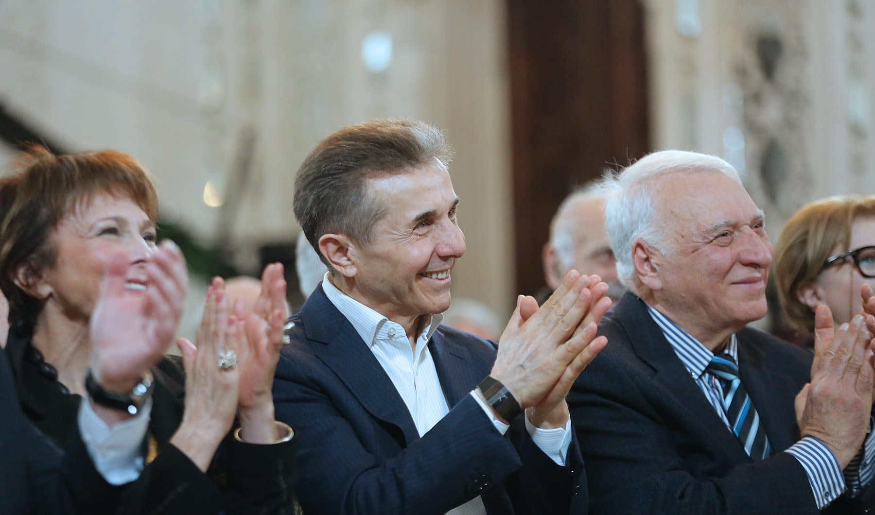 ბიძინა ივანიშვილი: „ბატონი ანზორ ერქომაიშვილი არის ზნეობრიობის, ღირსების, სამშობლოს სიყვარულის ეტალონი”