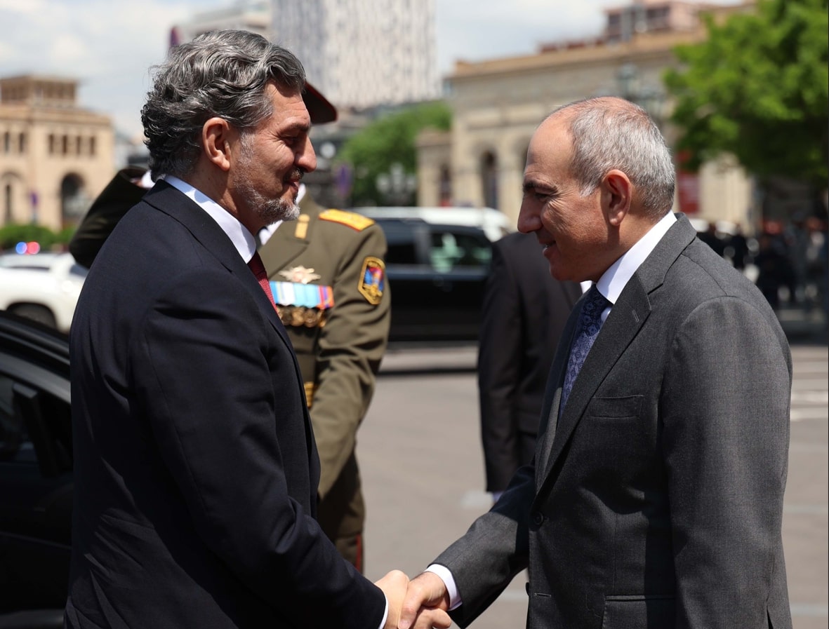 მიხეილ ყაველაშვილი სომხეთის პრემიერ-მინისტრს, ნიკოლ ფაშინიანს შეხვდა