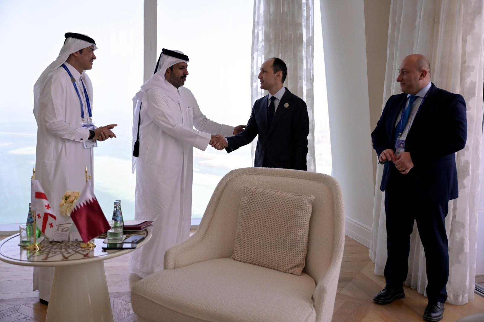 საქართველოსა და კატარს შორის თავისუფალი ვაჭრობის შესახებ მოლაპარაკებები დაიწყება