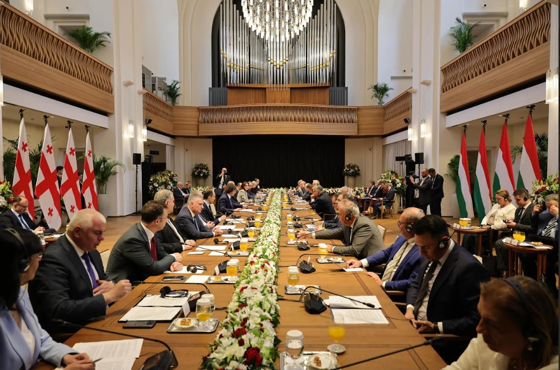 ირაკლი კობახიძისა და ვიქტორ ორბანის თანათავმჯდომარეობით ბუდაპეშტში საქართველო-უნგრეთის მთავრობათაშორისი სამიტი გაიმართა