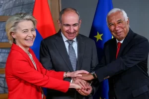 ევროპელი ლიდერები სომხეთის საკითხზე ერევანში ერთად იკრიბებიან, რუსეთი კი ამ მოვლენებს აკვირდება